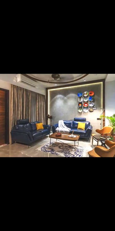 Lighting, Living, Furniture, Table, Wall Designs by Interior Designer simran  Saini, Delhi | Kolo