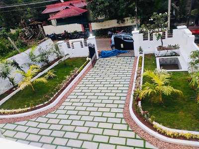 Outdoor, Flooring Designs by Contractor Binoy KG, Kottayam | Kolo