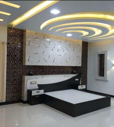 Ceiling, Furniture, Lighting, Storage, Bedroom Designs by Contractor Ashish Dhoriya, Indore | Kolo
