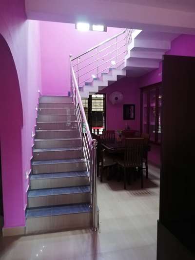 Staircase Designs by Contractor Sreechand R, Alappuzha | Kolo