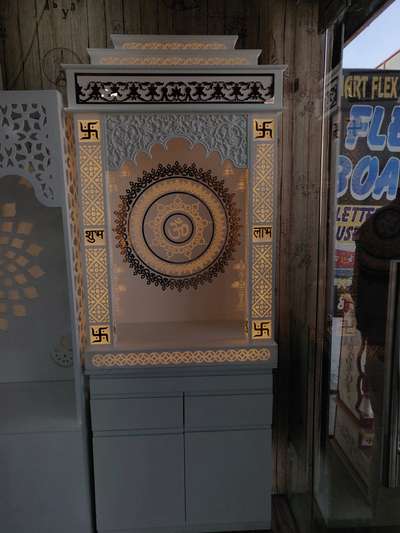 Prayer Room, Storage Designs by Interior Designer Asif saifi, Faridabad | Kolo