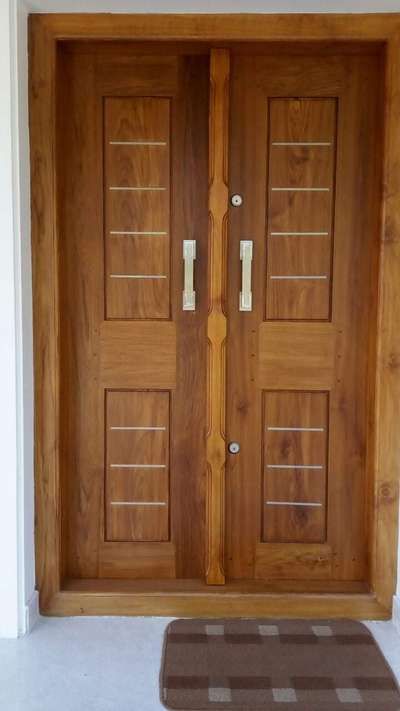 Door Designs by Building Supplies Vidhya Anoop, Kottayam | Kolo