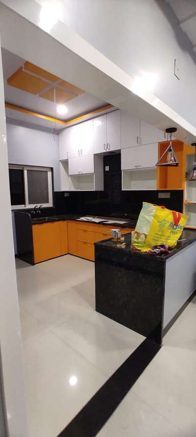 Kitchen, Lighting, Storage Designs by Interior Designer Rahul Vyas, Indore | Kolo