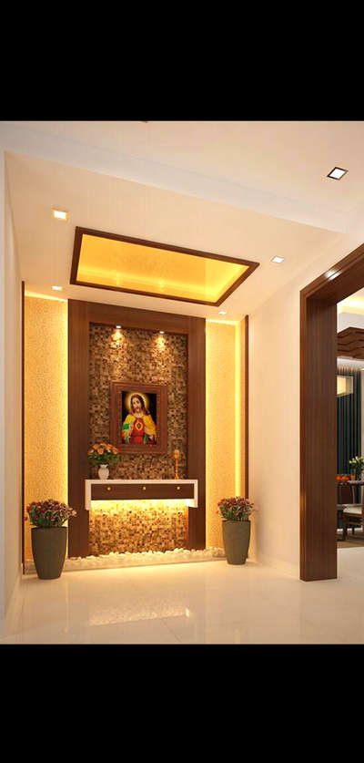 Lighting, Prayer Room, Storage Designs by Interior Designer concept decor, Kottayam | Kolo