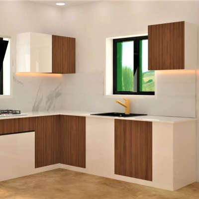 Kitchen, Storage, Window Designs by Interior Designer akhil a p, Thiruvananthapuram | Kolo