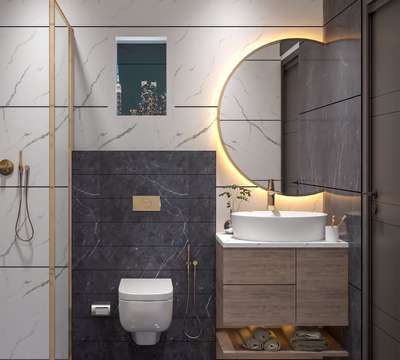 Bathroom Designs by Interior Designer Shivani Rajput, Ghaziabad | Kolo