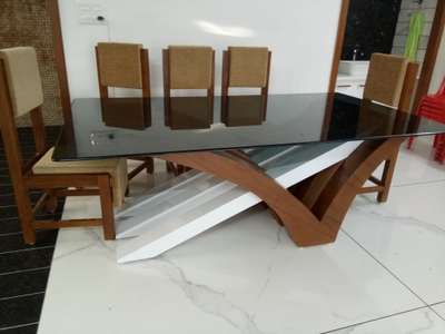 Dining, Furniture, Table, Flooring Designs by Carpenter Antony 9656891377 call KX, Ernakulam | Kolo