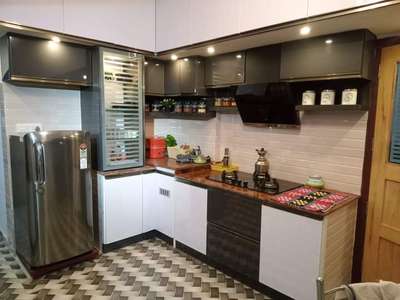 Kitchen, Storage Designs by Fabrication & Welding Focus Aluminum Aranmula, Alappuzha | Kolo