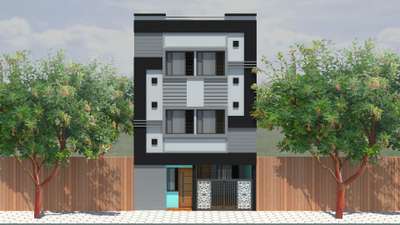 Exterior Designs by Civil Engineer KULHARAS  ASSOCIATES , Indore | Kolo