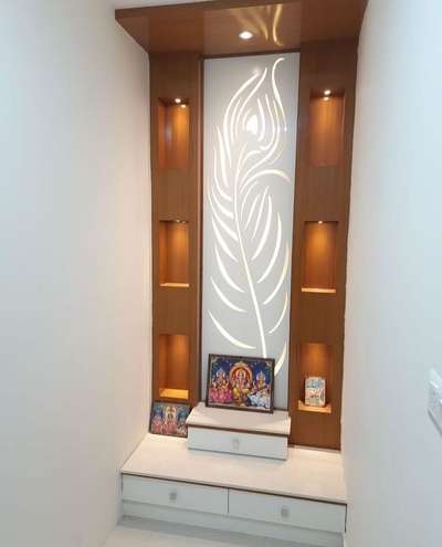 Prayer Room, Storage Designs by Interior Designer ER Gaurav Arya, Ghaziabad | Kolo