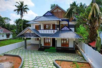 Exterior Designs by Contractor DAFFODILS  HOMES, Idukki | Kolo