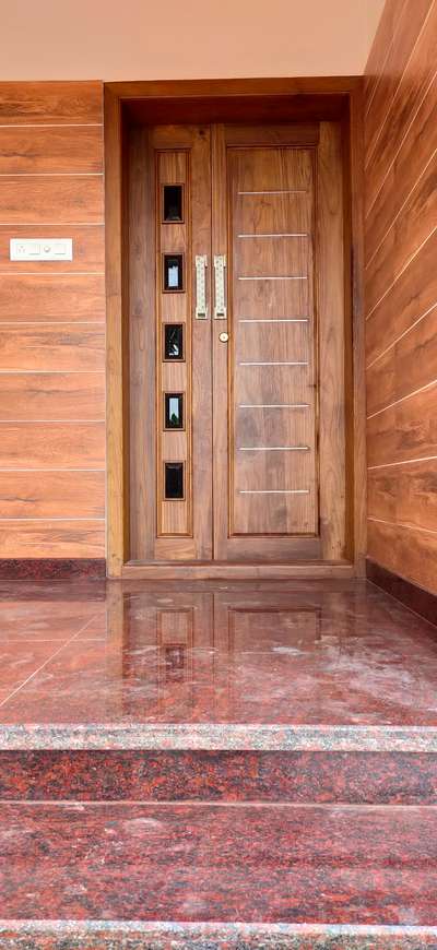 Door Designs by Carpenter Girish babu, Thiruvananthapuram | Kolo