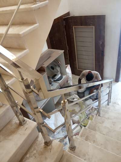 Staircase Designs by Fabrication & Welding Mahesh Jangid, Ajmer | Kolo