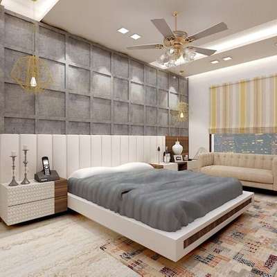 Furniture, Lighting, Storage, Bedroom Designs by Interior Designer Aman Kumar, Delhi | Kolo