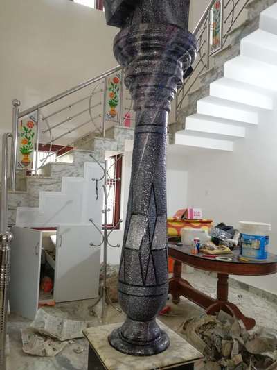 Staircase, Wall Designs by Painting Works Pramod Kumar M, Kozhikode | Kolo