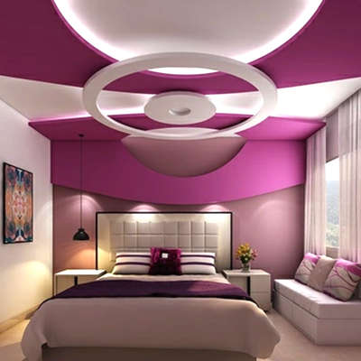 Ceiling, Furniture, Lighting, Storage, Bedroom Designs by Interior Designer Huzainfab Interiors Aluminium Fabrication, Palakkad | Kolo