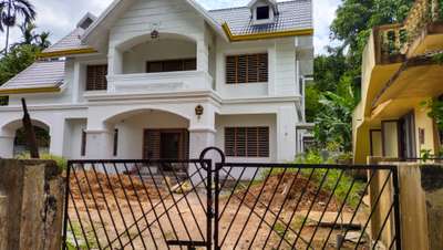 Exterior, Outdoor Designs by Contractor Whytal Gypsum Plaster palakkad, Palakkad | Kolo