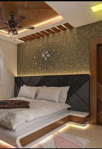 Ceiling, Furniture, Lighting, Storage, Bedroom Designs by Contractor SAM Interior , Delhi | Kolo