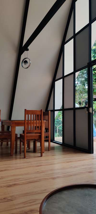 Dining, Furniture, Table, Wall Designs by Architect Naveen chettiyodan, Kozhikode | Kolo