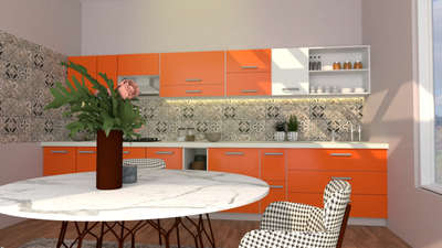 Dining, Furniture, Table, Kitchen, Storage Designs by Interior Designer Jaspreet kaur, Faridabad | Kolo