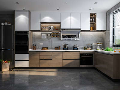 Kitchen, Storage Designs by Interior Designer Ayub Alam, Delhi | Kolo