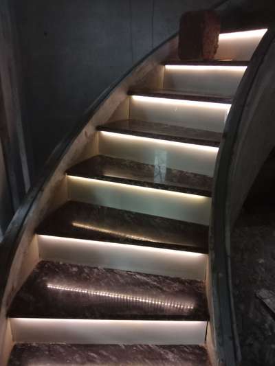Staircase Designs by Flooring Manoj Kumar, Malappuram | Kolo