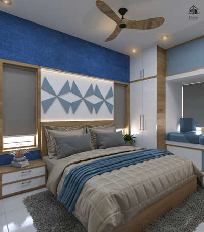 Furniture, Lighting, Storage, Bedroom Designs by Interior Designer Aby Antony, Ernakulam | Kolo