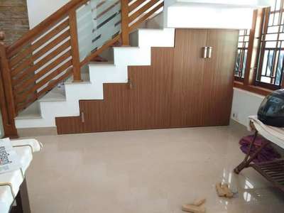Flooring, Storage, Staircase Designs by Interior Designer Nijil Ks, Wayanad | Kolo