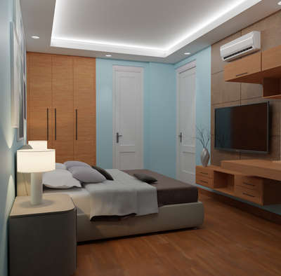 Bedroom, Furniture, Lighting, Storage Designs by Interior Designer Mohd Haris, Delhi | Kolo