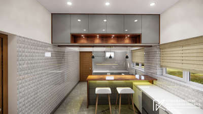 Lighting, Kitchen, Storage Designs by Interior Designer irshad  k, Malappuram | Kolo