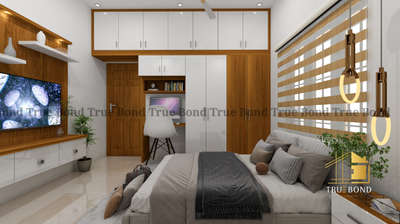 Furniture, Bedroom, Storage Designs by Interior Designer Truebond Builders and Interiors, Kollam | Kolo
