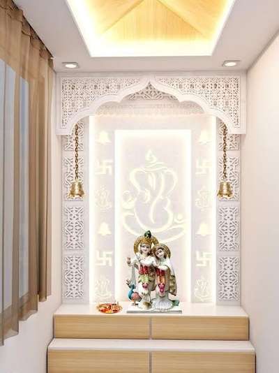 Home Decor, Prayer Room, Storage, Ceiling Designs by Contractor kishor kumar, Gurugram | Kolo