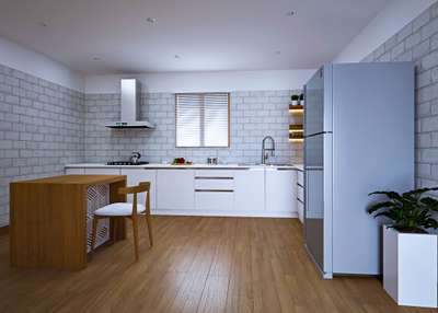 Kitchen, Storage, Furniture, Table Designs by Architect Ar Karishma Vimal, Ernakulam | Kolo