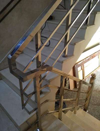 Staircase Designs by Building Supplies MS FABRICATION, Faridabad | Kolo