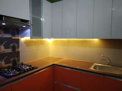 Lighting, Kitchen, Storage Designs by Carpenter Al fala  woodwork, Ghaziabad | Kolo