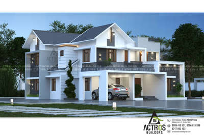 Exterior Designs by Civil Engineer MOHAMED RAHEES, Malappuram | Kolo