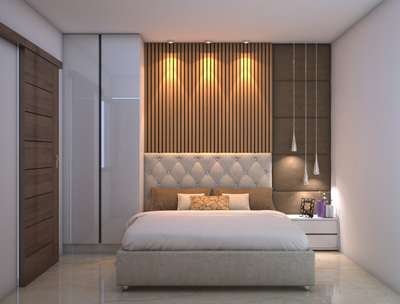 Furniture, Bedroom, Lighting, Storage, Wall Designs by Interior Designer Mustakeem Ali G, Delhi | Kolo
