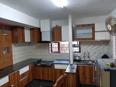 Kitchen, Storage Designs by Contractor Robin kv, Ernakulam | Kolo