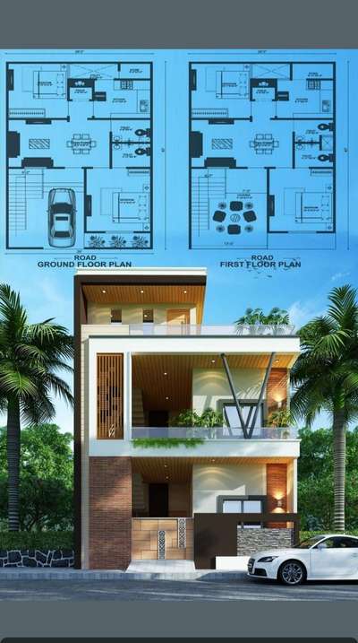 Exterior, Plans Designs by Building Supplies Laxmi Sharma, Jaipur | Kolo