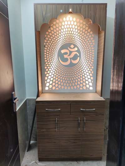 Prayer Room, Storage Designs by Interior Designer Pravesh Kumar, Ghaziabad | Kolo