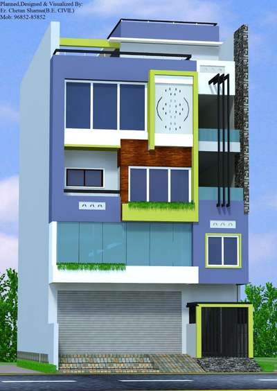 Exterior Designs by Contractor ok ok, Ujjain | Kolo