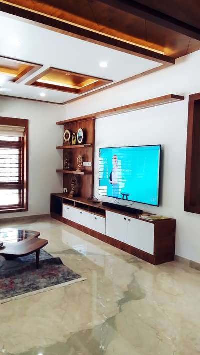 Living, Storage Designs by Interior Designer Nithin  m, Kozhikode | Kolo