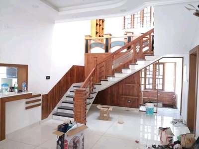 Staircase Designs by Painting Works Sudheesh Sowmya, Palakkad | Kolo