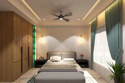 Ceiling, Furniture, Lighting, Storage, Bedroom Designs by Architect Architect vivek, Indore | Kolo