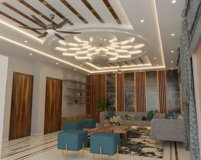 Ceiling, Furniture, Lighting, Living Designs by Architect Ar Ankit Soni, Jaipur | Kolo