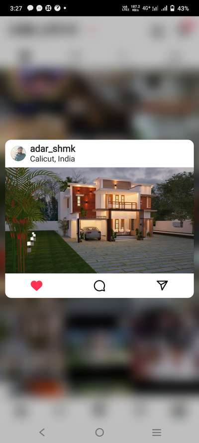 Exterior Designs by Civil Engineer Adarsh Mk, Kozhikode | Kolo