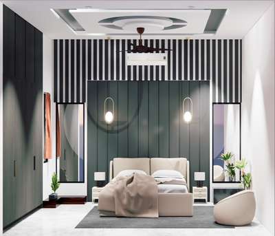 Furniture, Storage, Bedroom, Wall Designs by Interior Designer armaan Khan, Delhi | Kolo