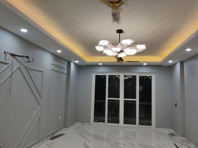 Ceiling, Lighting, Wall Designs by Contractor sandeep singh, Delhi | Kolo