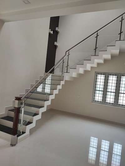 Staircase Designs by Fabrication & Welding Shajeer S, Thiruvananthapuram | Kolo