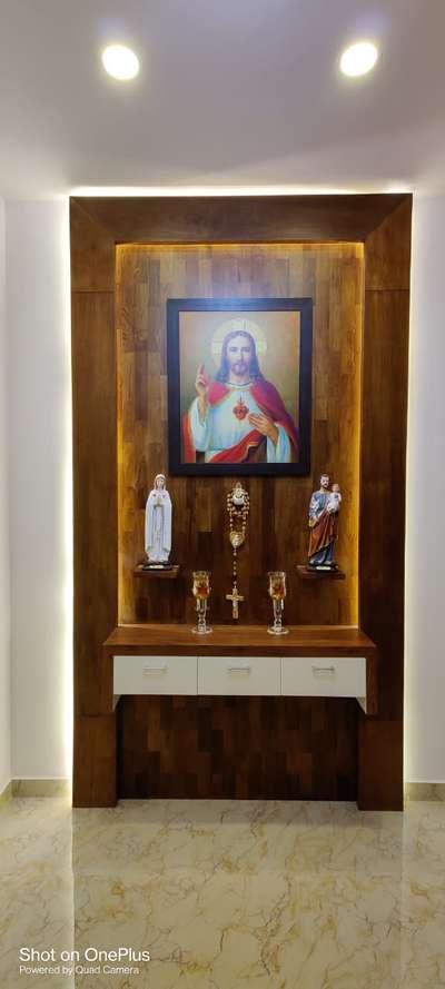 Prayer Room Designs by Contractor Vineeth Antony, Ernakulam | Kolo